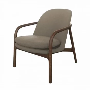 Кресло Aleman коричневого цвета